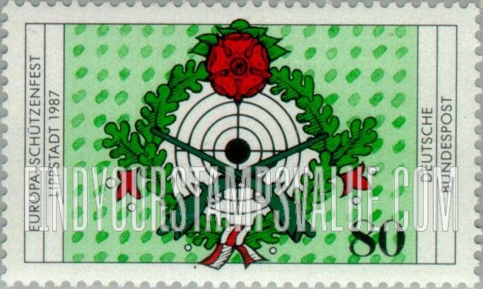 FindYourStampsValue: 7th European Rifleman’s Festival, Lippstadt, Sept. 12-13
