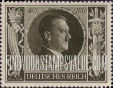 FindYourStampsValue: SEMI-POSTAL - Adolf Hitler