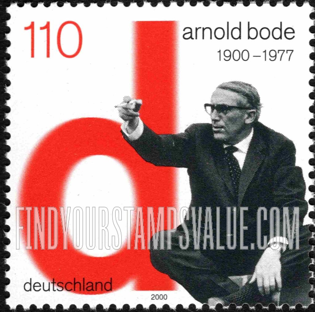 FindYourStampsValue: Arnold Bode (1900-77), Artist