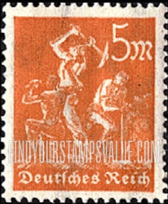FindYourStampsValue: Miners: Type of 1921
