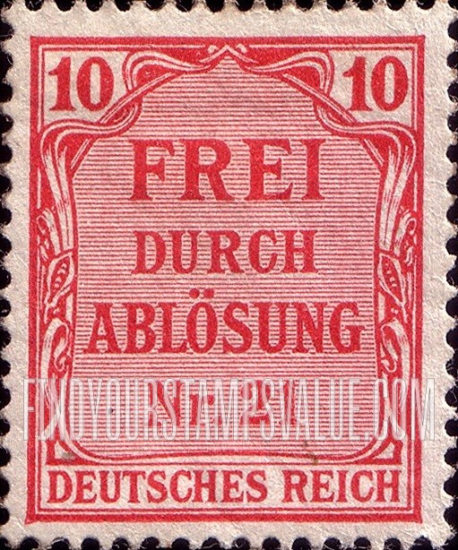 FindYourStampsValue: LOCAL OFFICIAL - “Nomber 21” refers to the district of Prussia