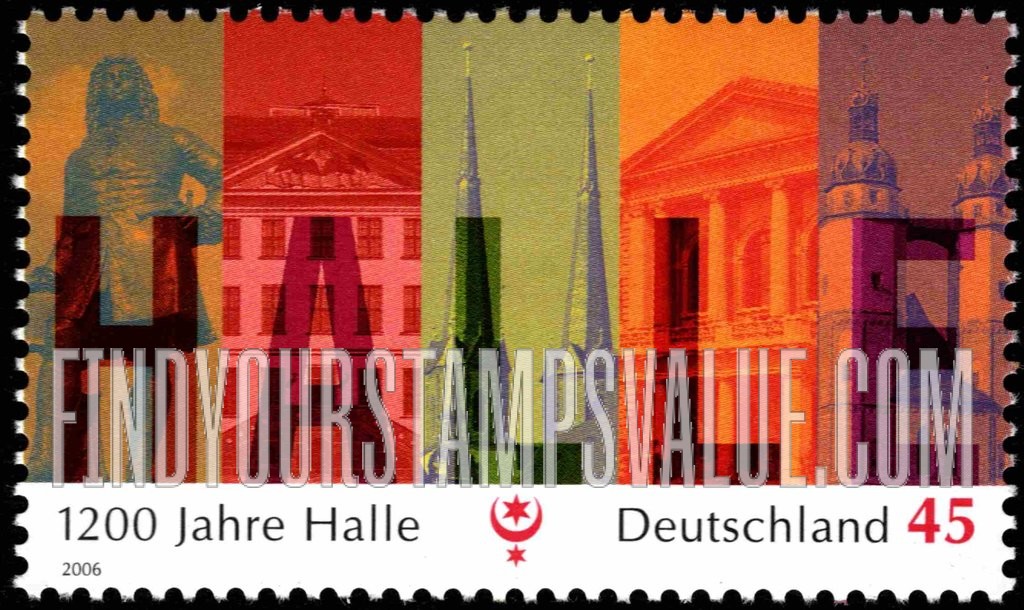 FindYourStampsValue: Halle, 1200th Anniversary