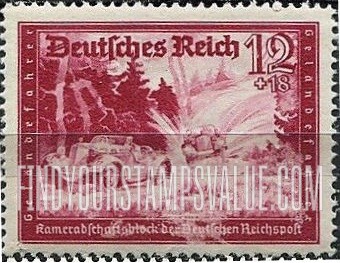 FindYourStampsValue: SEMI-POSTAL - Automobile race