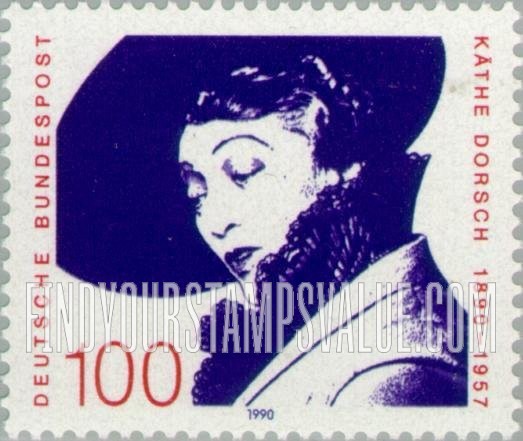 FindYourStampsValue: Kathe Dorsch (1912-1957), Actress