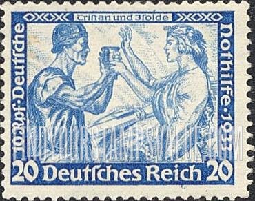 FindYourStampsValue: SEMI-POSTAL - “Tristan und Isolde”