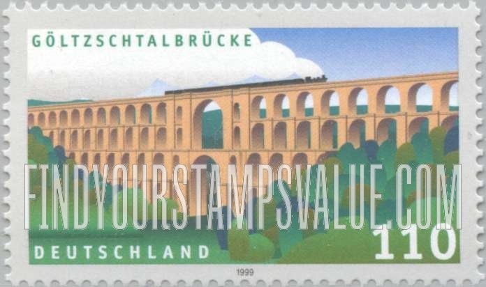 FindYourStampsValue: Göltzsch Valley Bridge