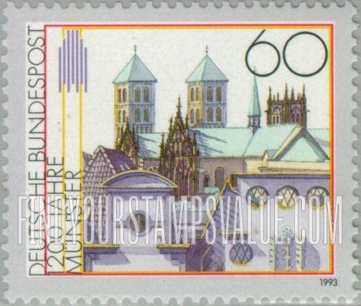 FindYourStampsValue: City of Munster, 1200th Anniversary
