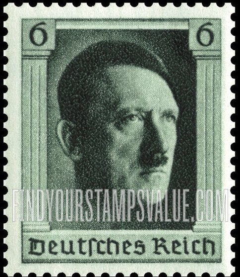 value-of-deutsches-reich-hitler-stamps