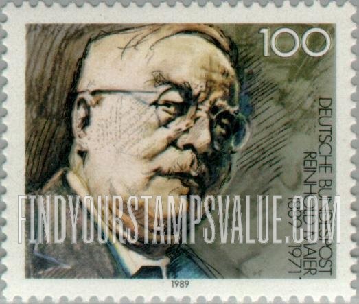 FindYourStampsValue: Reinhold Maier (1889-1971), Politician