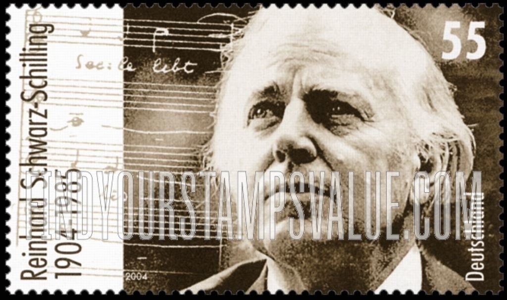 FindYourStampsValue: Reinhard Schwarz-Schilling (1904-85), Composer