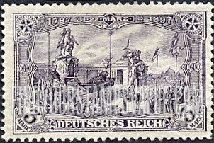 FindYourStampsValue: Unveiling Kaiser Wilhelm I Memorial, Berlin