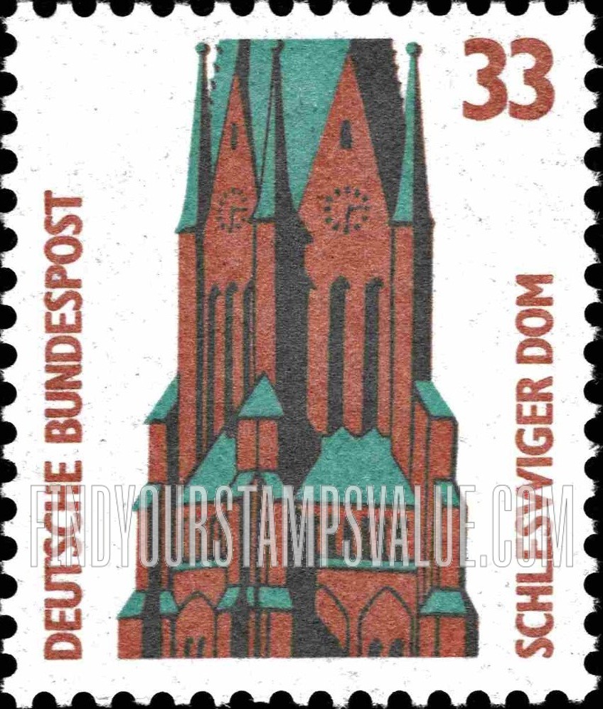 FindYourStampsValue: Historic Sites and Objects: Schleswig Cathedral