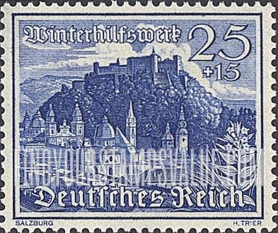 FindYourStampsValue: SEMI-POSTAL - Fortress of Salzburg