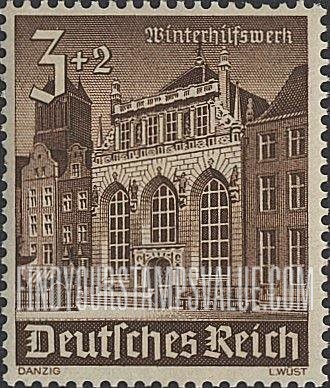 FindYourStampsValue: SEMI-POSTAL - Artushof in Danzig