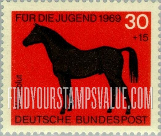 FindYourStampsValue: SEMI-POSTAL - Horses: Hotblood