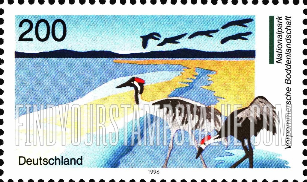FindYourStampsValue: German National Parks: Mudflat