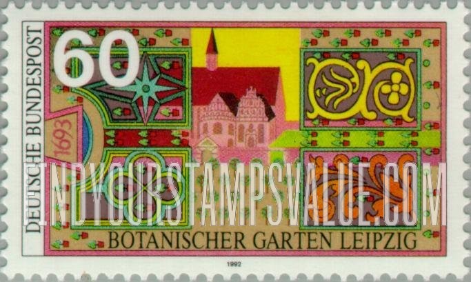 FindYourStampsValue: Leipzig Botanical Garden