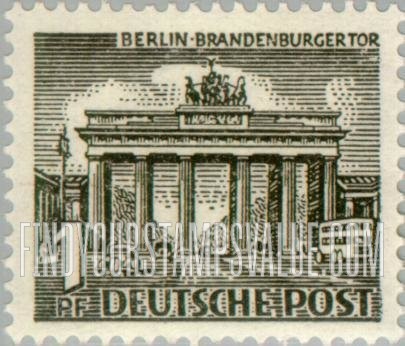 FindYourStampsValue: BERLIN - Brandenburg Gate, Berlin