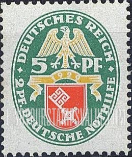 FindYourStampsValue: SEMI-POSTAL - Coats of Arms: Bremen