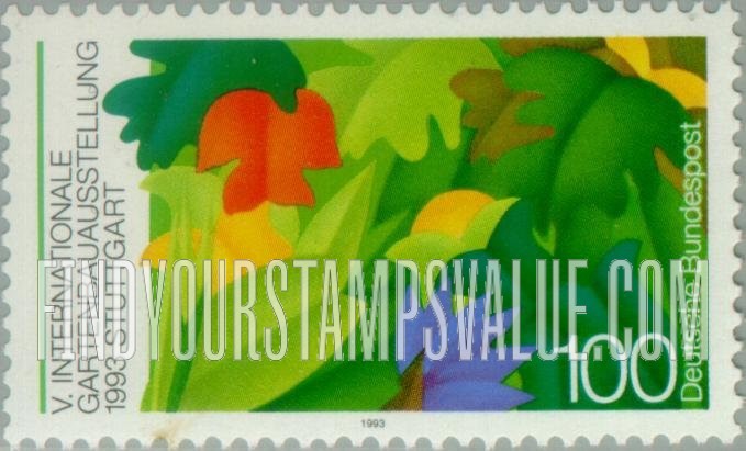 FindYourStampsValue: 5th International Horticultural Show, Stuttgart