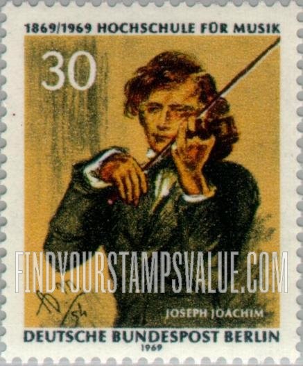 FindYourStampsValue: BERLIN - Joseph Joachim