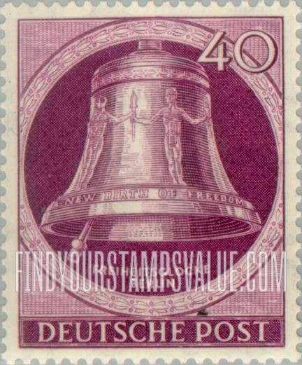 FindYourStampsValue: BERLIN - Freedom Bell, Berlin