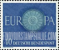 FindYourStampsValue: Europa Issue, 1960