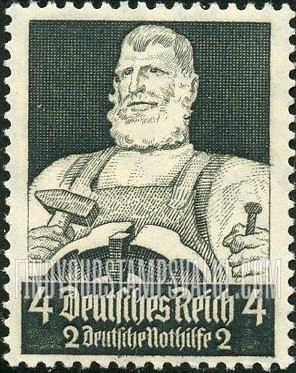 FindYourStampsValue: SEMI-POSTAL - Blacksmith