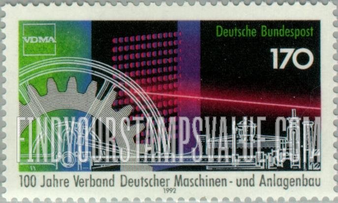 FindYourStampsValue: Association of German Plant and Machine Builders, Centennial