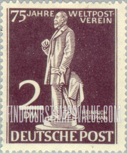 FindYourStampsValue: BERLIN - UPU 75th Anniversary