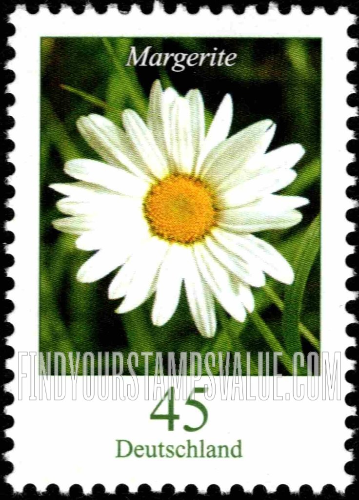 FindYourStampsValue: Flowers: Margerite (daisy)