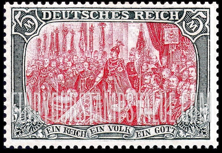 FindYourStampsValue: Wilhelm II Speaking at Empire’s 25th Anniversary Celebration