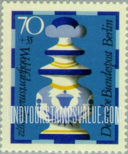 FindYourStampsValue: OCCUPATION SEMI-POSTAL - Chess Type of 1972: King