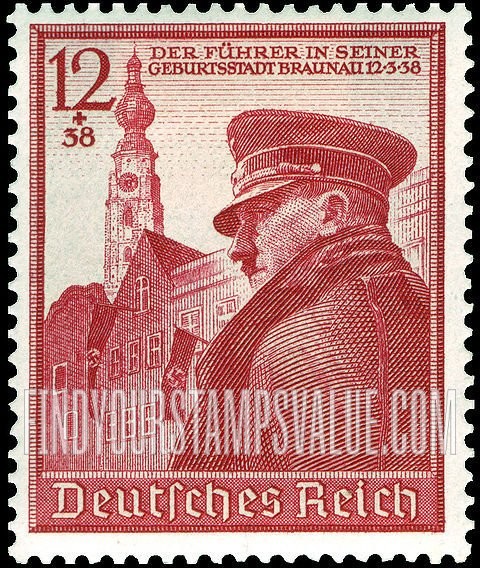 FindYourStampsValue: SEMI-POSTAL - Adolf Hitler