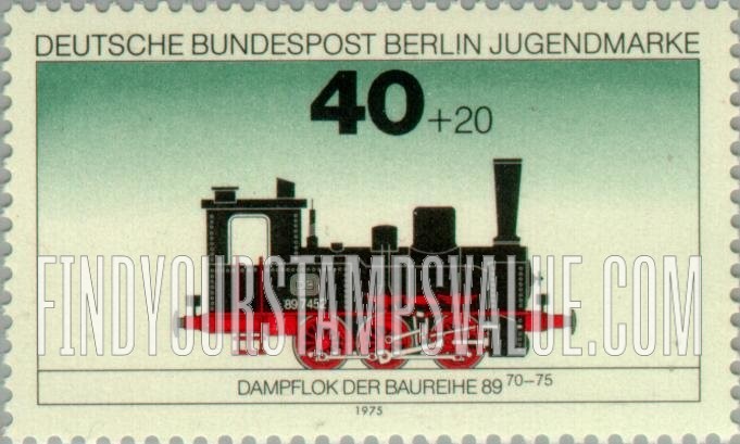 FindYourStampsValue: OCCUPATION SEMI-POSTAL - Locomotive Type of 1975: Class 89 (70-75)
