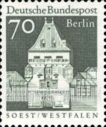FindYourStampsValue: German Architecture of 12 Centuries - Osthofen Gate, Soest