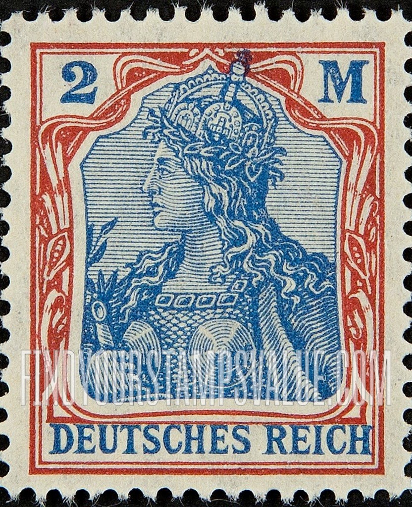 FindYourStampsValue: Germania: Germania Types of 1902-16