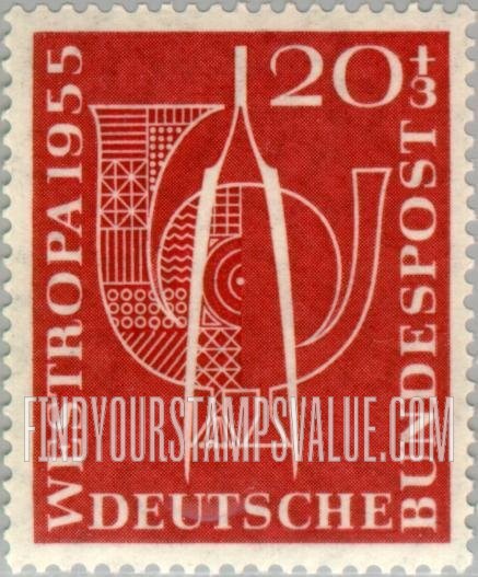 FindYourStampsValue: SEMI-POSTAL - Post horn and stamp tongs