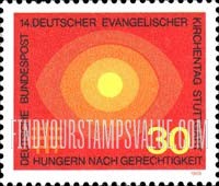 FindYourStampsValue: 14th Meeting of German Protestants (Evangelical Synod), Stuttgart - "Hungry for Justice"