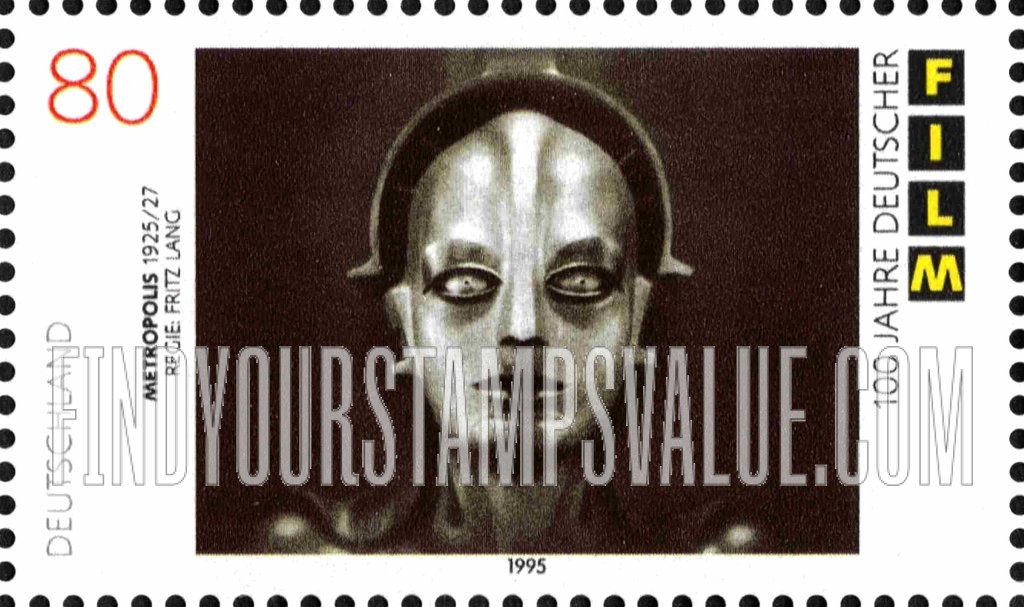 FindYourStampsValue: German Film, Centennial: Metropolis