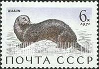 FindYourStampsValue: Russia: USSR, Sea Mammals - Sea Otter