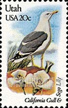 FindYourStampsValue: UTAH - State Birds and Flowers