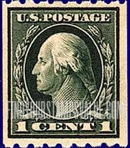 FindYourStampsValue: GEORGE WASHINGTON, Coil Stamp