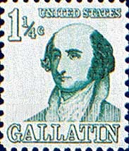 FindYourStampsValue: ALBERT GALLATIN - Prominent Americans
