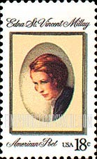 FindYourStampsValue: EDNA ST. VINCENT MILLAY