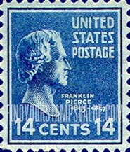 FindYourStampsValue: PRESIDENTIAL ISSUE - Franklin Pierce