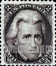 FindYourStampsValue: ANDREW JACKSON - Re-issue
