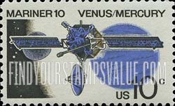 FindYourStampsValue: SPACE - Mariner 10, Venus and Mercury