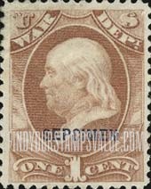 FindYourStampsValue: WAR - Benjamin Franklin