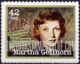 FindYourStampsValue: AMERICAN JOURNALISTS - Martha Gellhorn, Self-Adhesive stamp